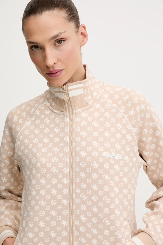 Guess bluză AGGIE bej V5YQ03.KB212