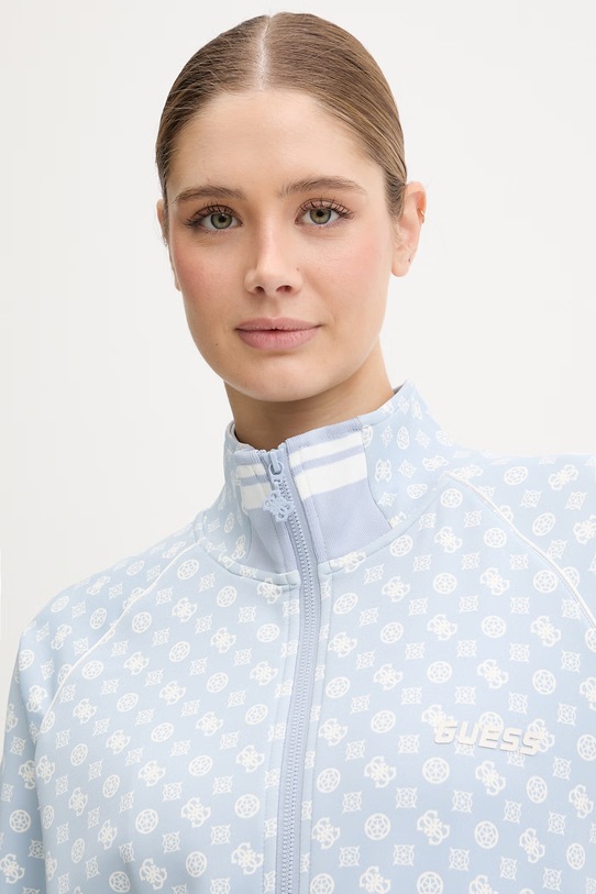 Guess bluza AGGIE niebieski V5YQ03.KB212