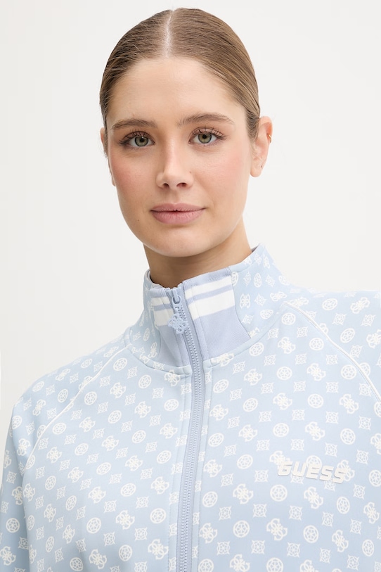 Guess bluza AGGIE niebieski V5YQ03.KB212
