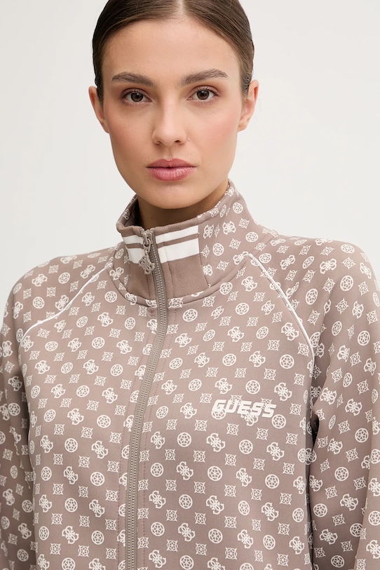 Guess bluza AGGIE beżowy V5YQ03.KB212