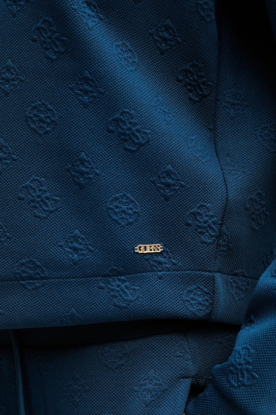 Mikina Guess PEONY modrá V5YQ04.KBSL2