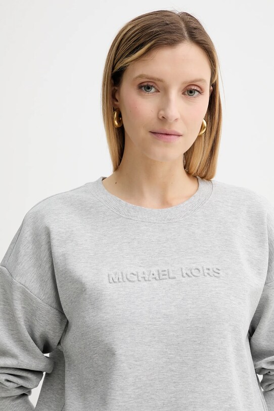 Mikina MICHAEL Michael Kors šedá MT551QB5MF
