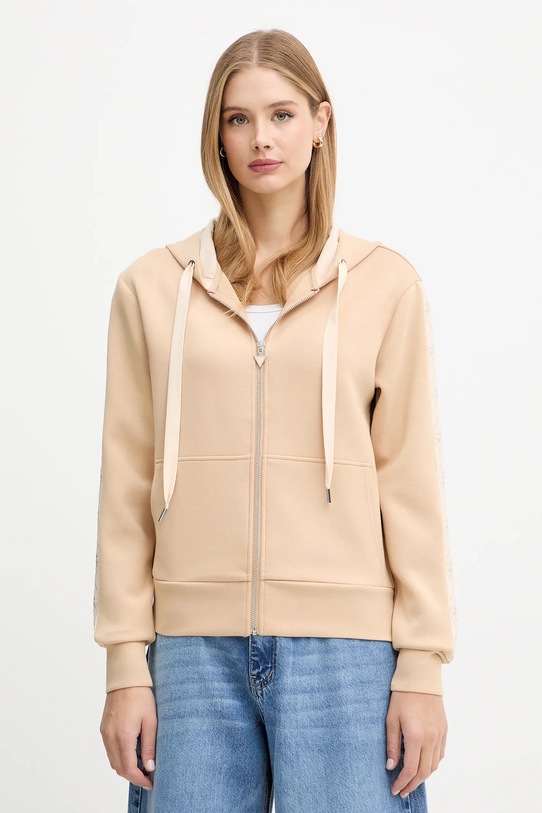 Guess bluza pozostałe beżowy W5YQ05.KBYE2