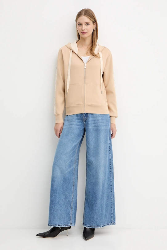 Guess felpa W5YQ05.KBYE2 beige AW25