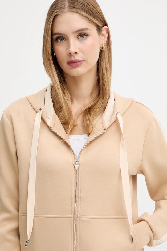 Guess bluza beżowy W5YQ05.KBYE2