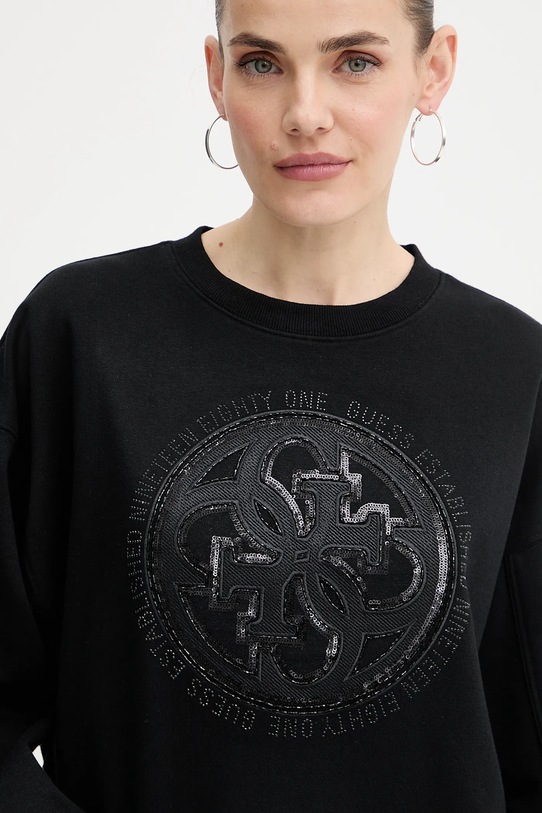Guess bluza 4G czarny W5YQ07.KB681