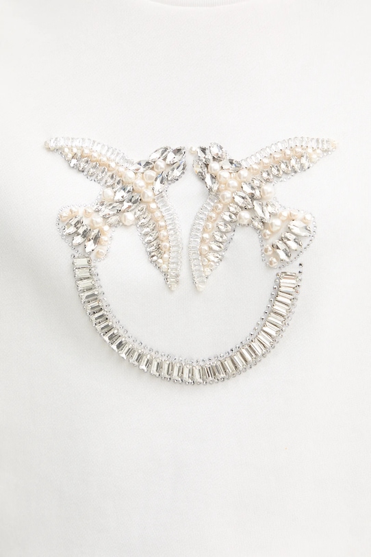 Pinko bluza bawełniana 100534.A2RO biały