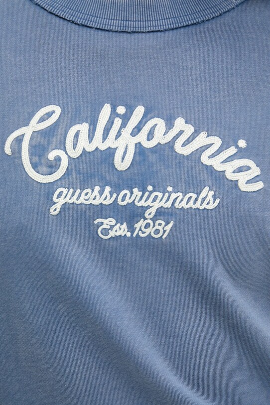 Guess Originals bluza bawełniana W5YQ24.K68I4 niebieski