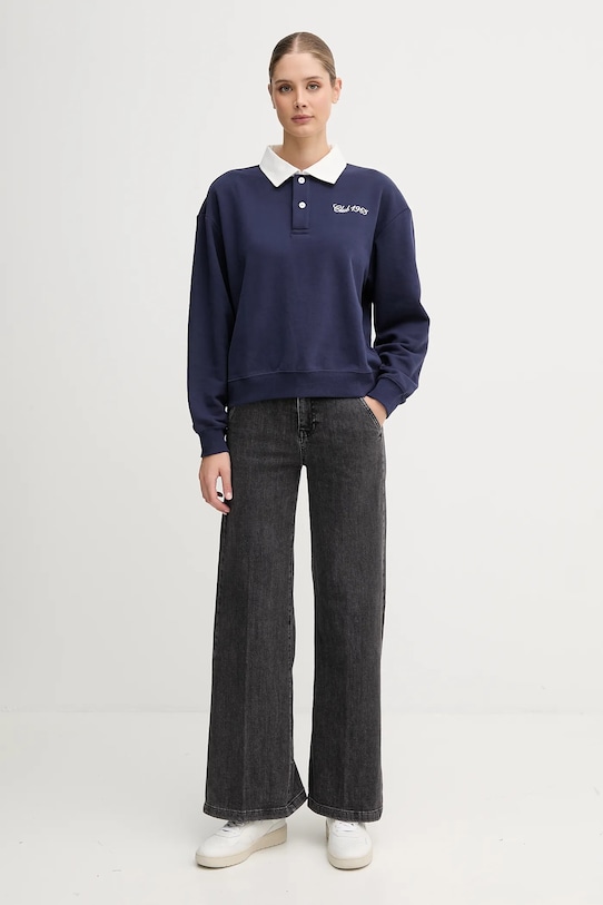 United Colors of Benetton bluza 3WNWD3011 granatowy AW25