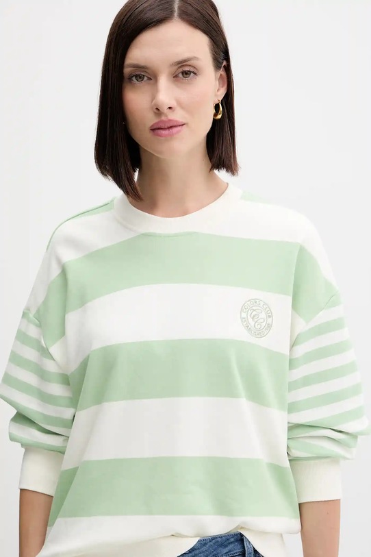 United Colors of Benetton bluza zielony 3Y04D10AM