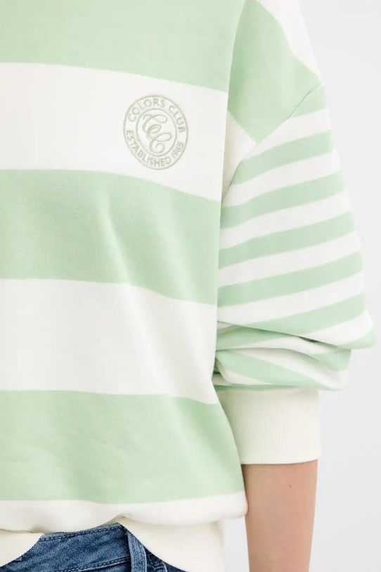 United Colors of Benetton bluza 3Y04D10AM zielony