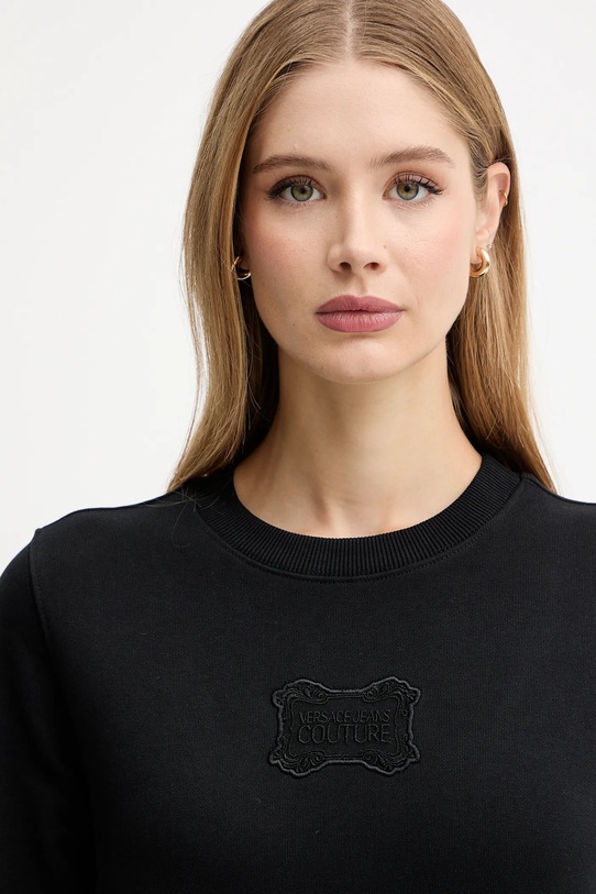Versace Jeans Couture bluza bawełniana czarny 79HAIC04.CF00C