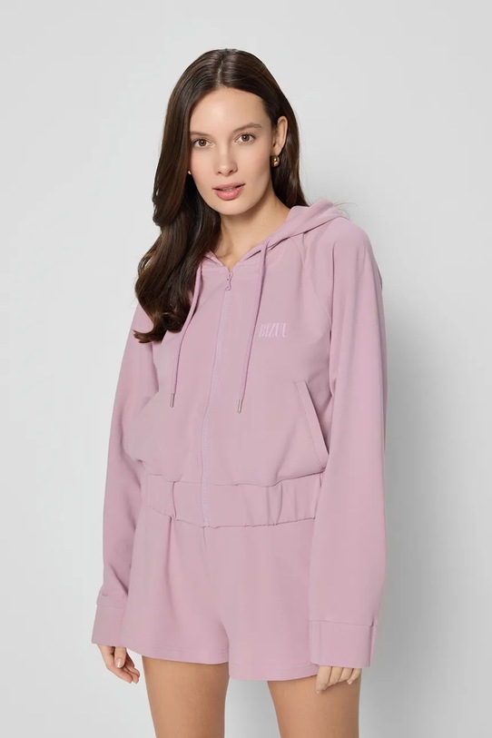 Odzież Bizuu bluza bawełniana CIANA CIANA.ROZOWY.SS25 różowy