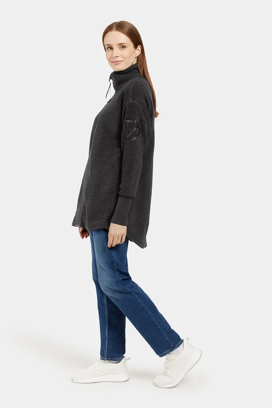 Odzież Didriksons bluza polarowa SALLY 505165 czarny
