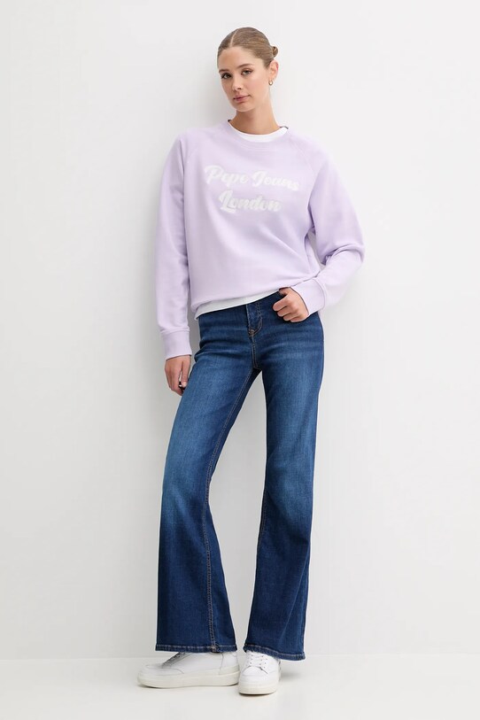 Pepe Jeans bluză violet PL581524