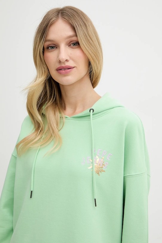 Pepe Jeans bluză verde PL581526