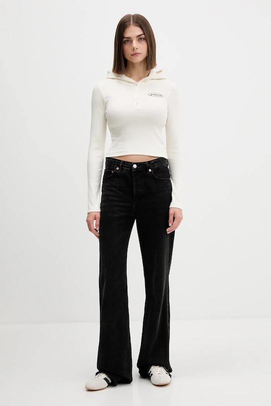 Guess Jeans longsleeve W5YP39.KA0H1 beżowy AW25