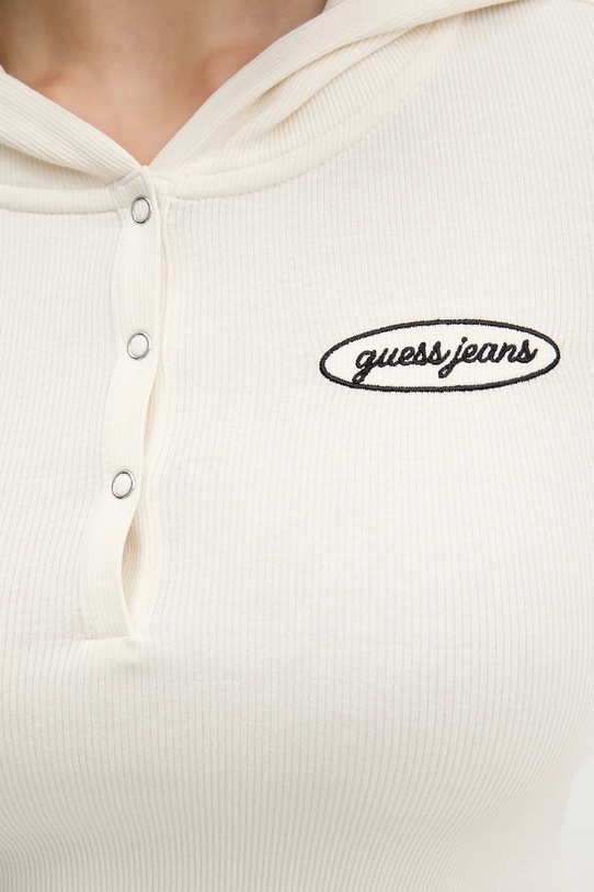 Guess Jeans longsleeve W5YP39.KA0H1 beżowy