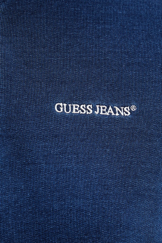 Guess Jeans bluza bawełniana W5YQ10.KCXQ1 granatowy