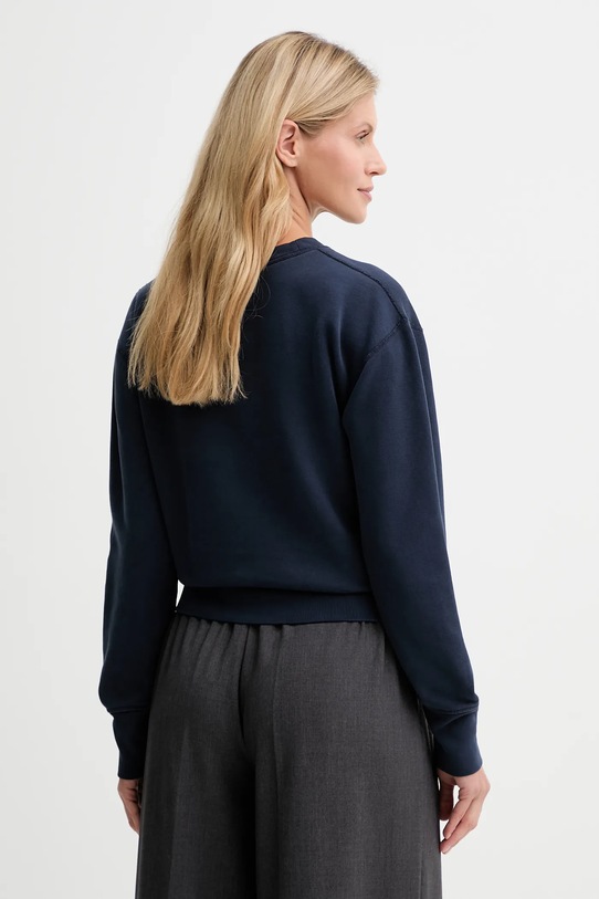 Odzież A.P.C. bluza bawełniana A.P.C. x MARC JACOBS COHKQ.F37001 granatowy