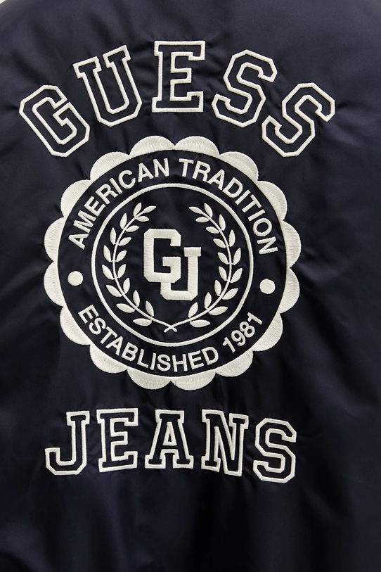 Bomber jakna Guess Jeans W5YL15.WHAA2 mornarsko modra