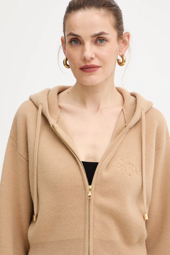Patou bluza wełniana beżowy KN2958041