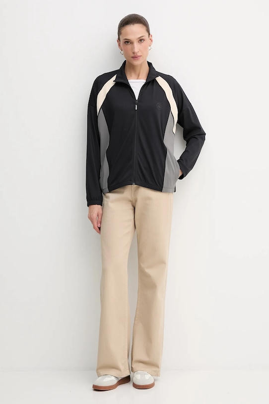 United Colors of Benetton bluza 330X3M07O czarny AW25