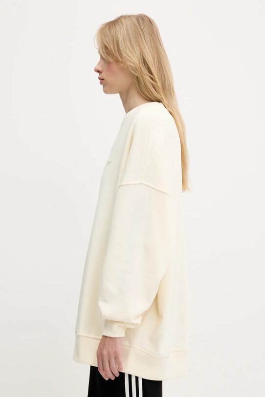 adidas Originals bluza Essentials JW1016 beżowy AW25