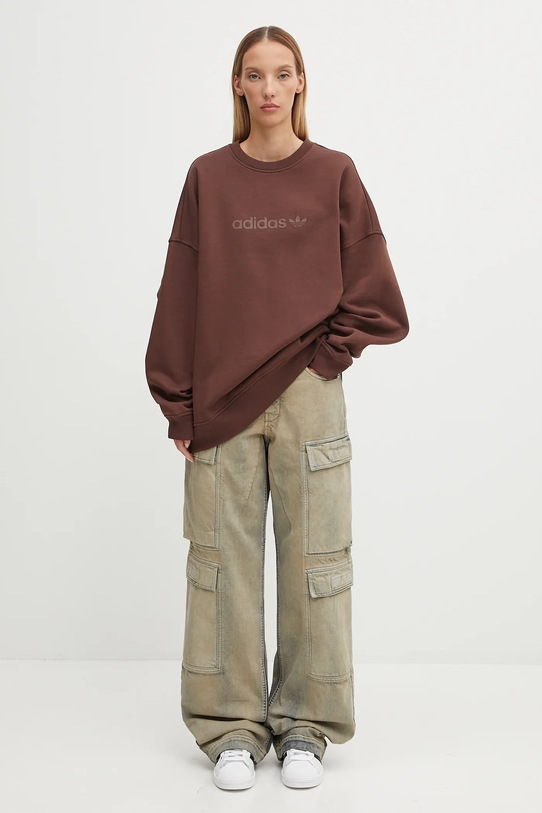 adidas Originals sweatshirt Essentials JW1018 brown