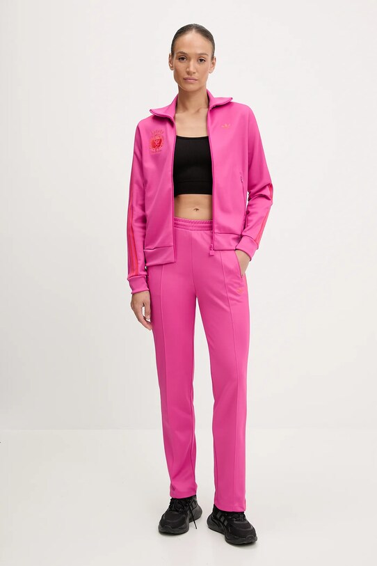 adidas Originals felső GRFX BB TT JW6056 rózsaszín AW25