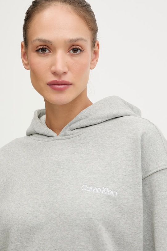 Mikina Calvin Klein Performance sivá LVGWF5W309
