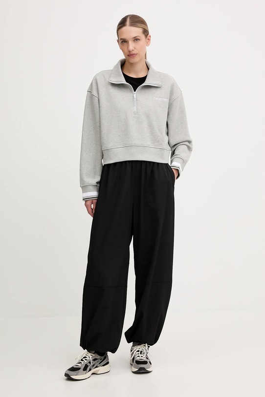Calvin Klein Performance bluză LVGWF5W310 gri AW25