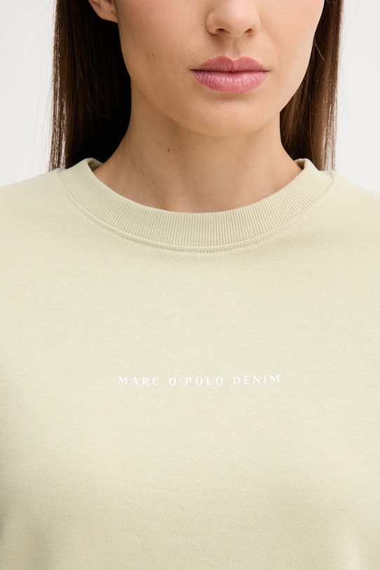 Bavlněná mikina Marc O'Polo béžová 5000006575