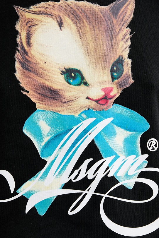 MSGM bluza bawełniana 3941MDM113SE.257749 czarny