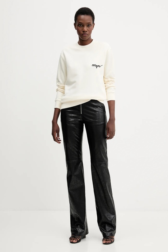 MSGM bluza bawełniana 2000MDM543.300001 beżowy AA00