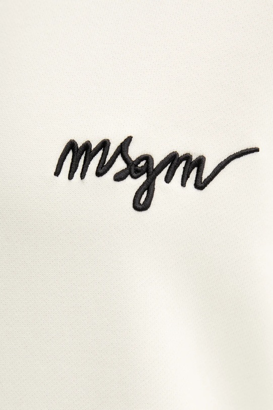 MSGM bluza bawełniana 2000MDM543.300001 beżowy