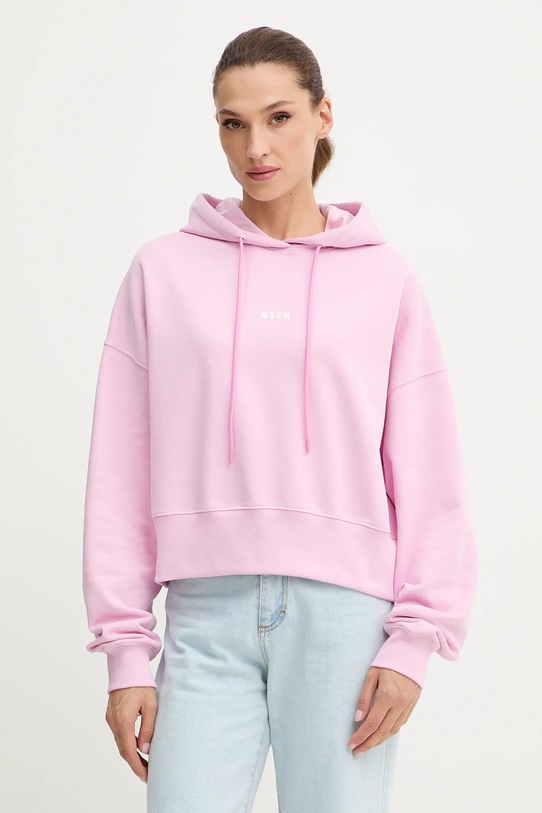 MSGM pamut melegítőfelső pamut rózsaszín 3941MDM509.257799