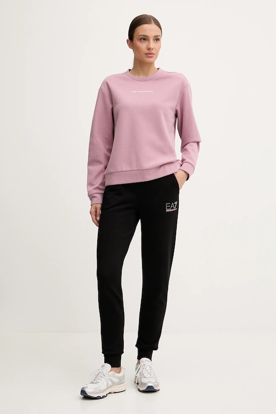 EA7 Emporio Armani bluza AF10443.7W000799 różowy AW25