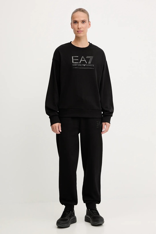 EA7 Emporio Armani bluza AF12473.7W000416 czarny AW25