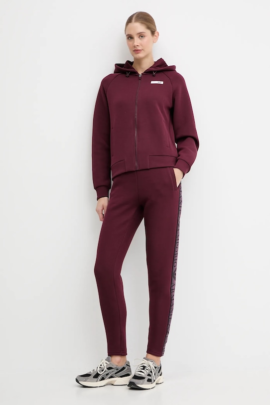 Кофта EA7 Emporio Armani AF13151.7W000675 бордо AW25