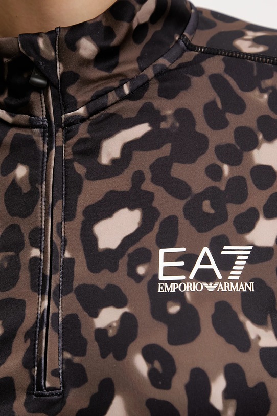 EA7 Emporio Armani bluza sportowa AF14634.7W000396 brązowy