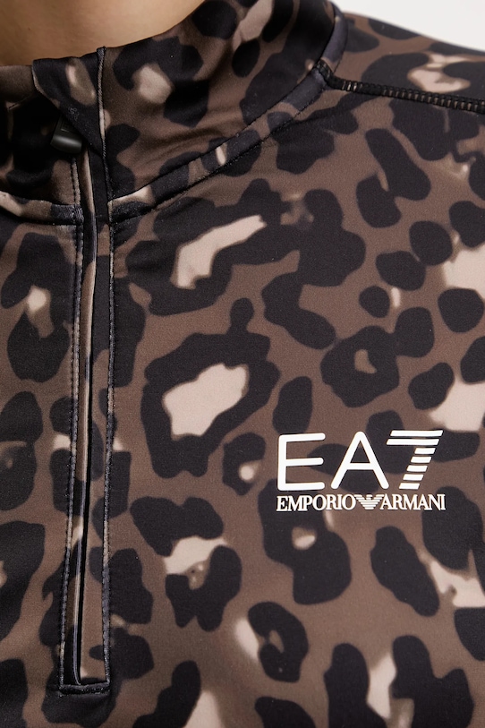 EA7 Emporio Armani bluza sportowa AF14634.7W000396 brązowy