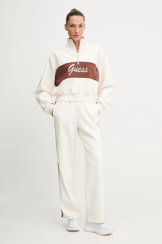 Guess bluza FABIA V5BQ00.KCX22 beżowy NC25