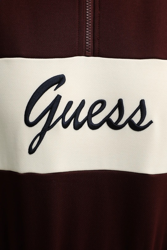Guess bluza FABIA V5BQ00.KCX22 bordowy