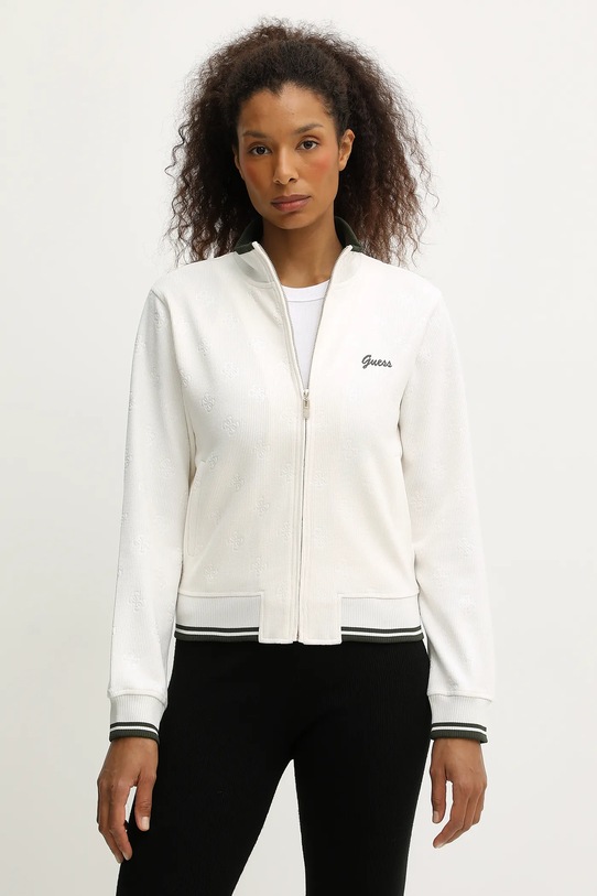 Guess bluza PAULINA wzorzyste beżowy V5BQ01.K1902