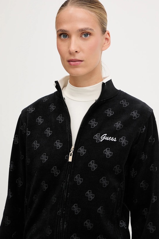 Mikina Guess PAULINA čierna V5BQ01.K1902