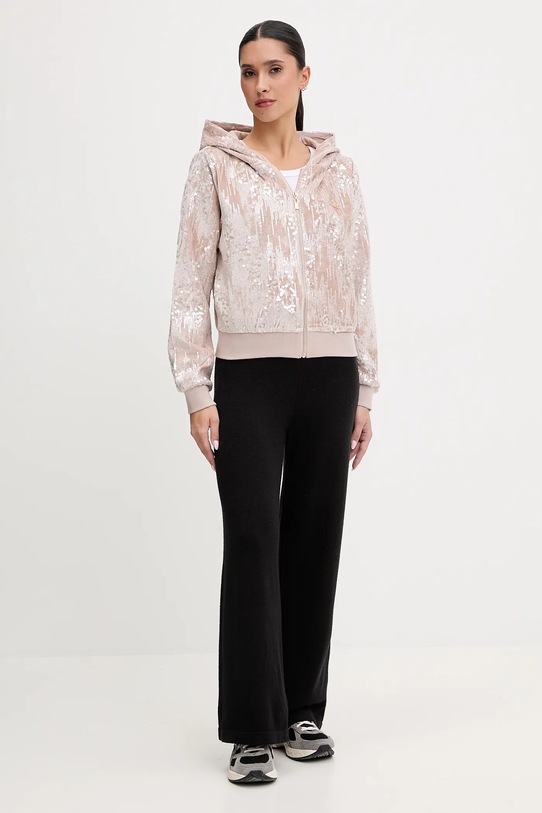 Guess bluza V5BQ02.K1922 beżowy NC25