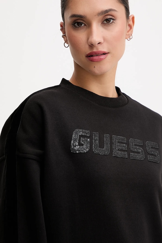 Guess bluza AELIA czarny V5BQ10.KB681