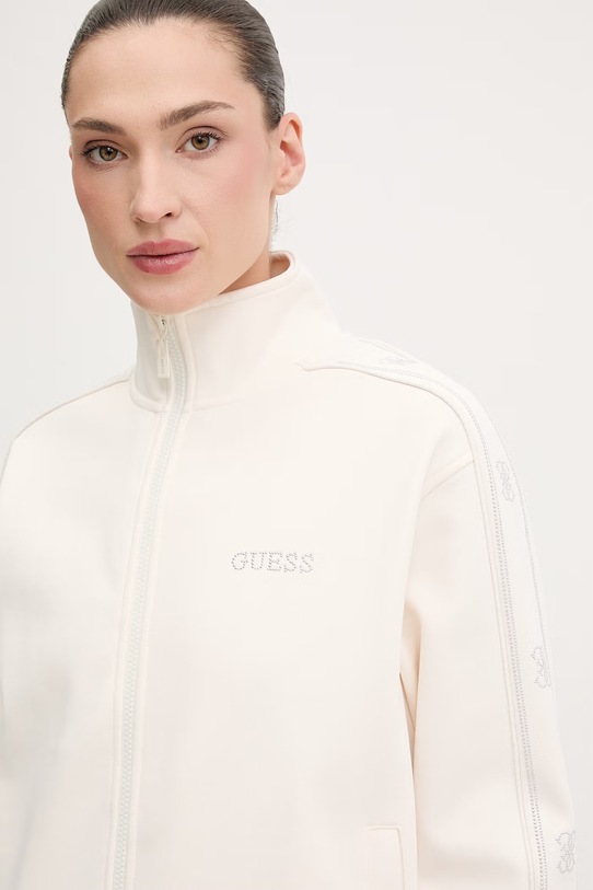 Guess bluza OCTAVIA bej V5BQ15.KCX22