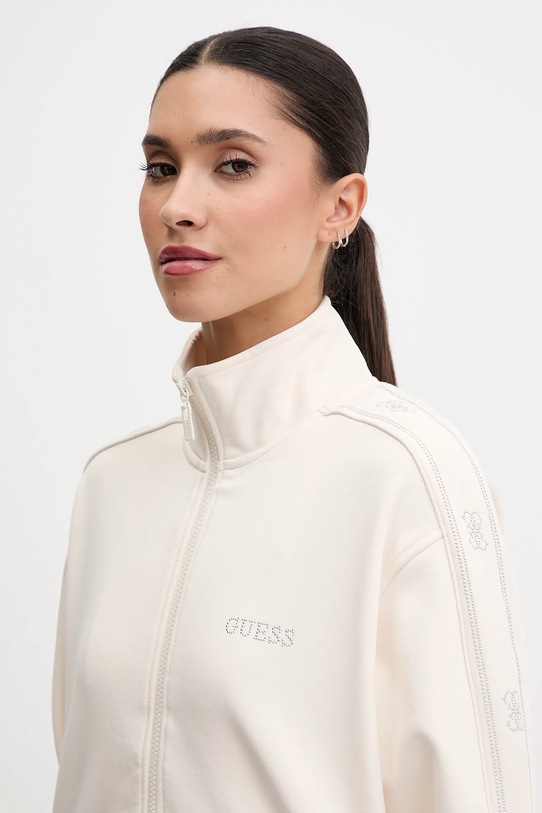 Guess bluza OCTAVIA beżowy V5BQ15.KCX22